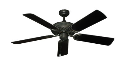 Atlantis Oil Rubbed Bronze with 52" Black Blades