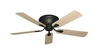 Stratus Oil Rubbed Bronze with 52" Bleached Oak Blades