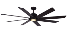 Northstar 60 in. Oil Rubbed Bronze Ceiling Fan with LED Light