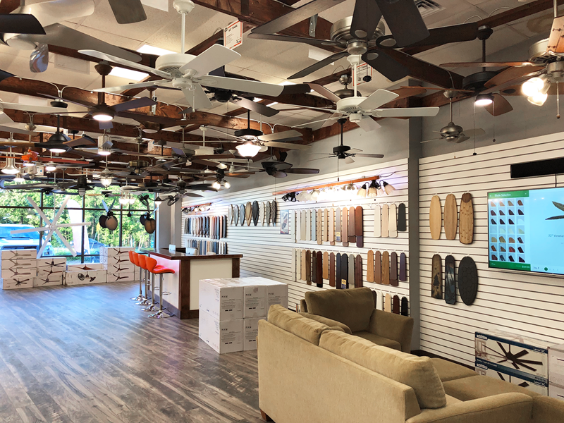Second Interior Photo of Dan's Fan City Greensboro, NC